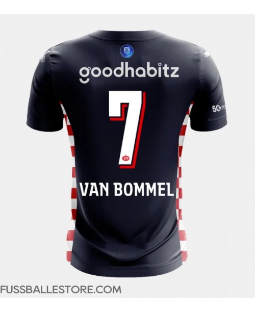 Günstige PSV Eindhoven Ruben van Bommel #7 Auswärtstrikot 2025-26 Kurzarm Günstige PSV Eindhoven Ruben van Bommel #7 Auswärtstrikot 2025-26 Kurzarm